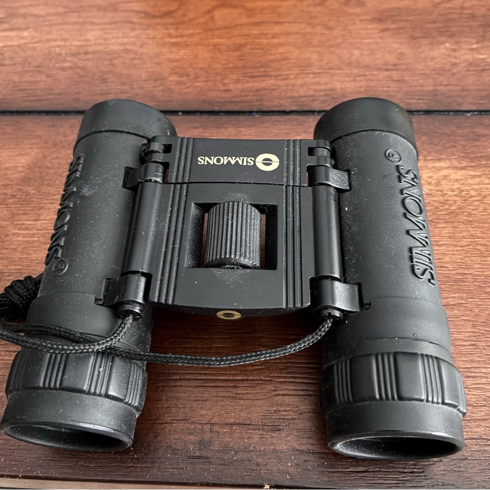 Simons Black Folding Binoculars